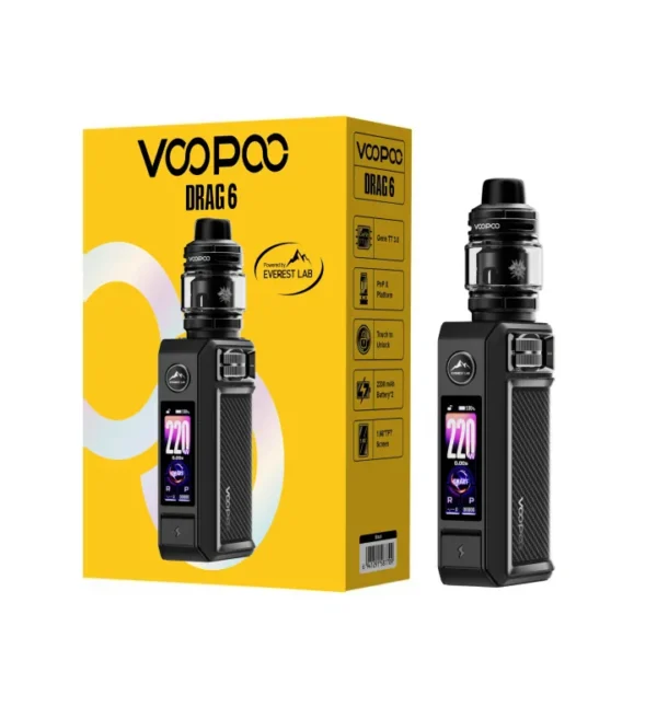 VooPoo Drag 6 Box Mod Kit | Vape Shop Chennai