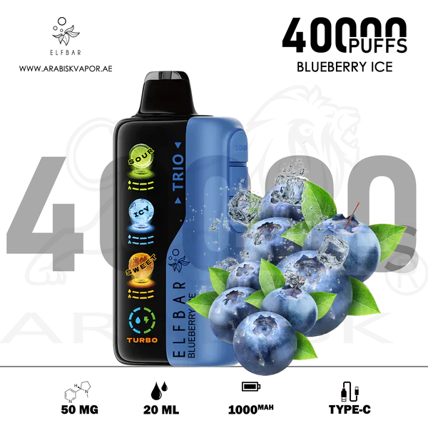 Elfbar Trio Vape (3-in-1 Flavors) – Buy Online in Bangalore