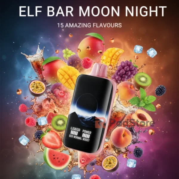 Elfbar Moon Light 40000 Puffs Vape (All Flavors) – Buy Online in Bangalore