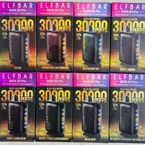 Elfbar Raya D3 Pro 30000 Puffs Vape (All Flavors) – Buy Online in Bangalore