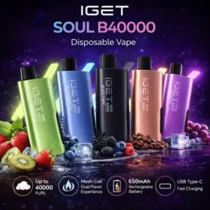 IGET Soul B40000 Vape (All Flavors) – Buy Online in Bangalore